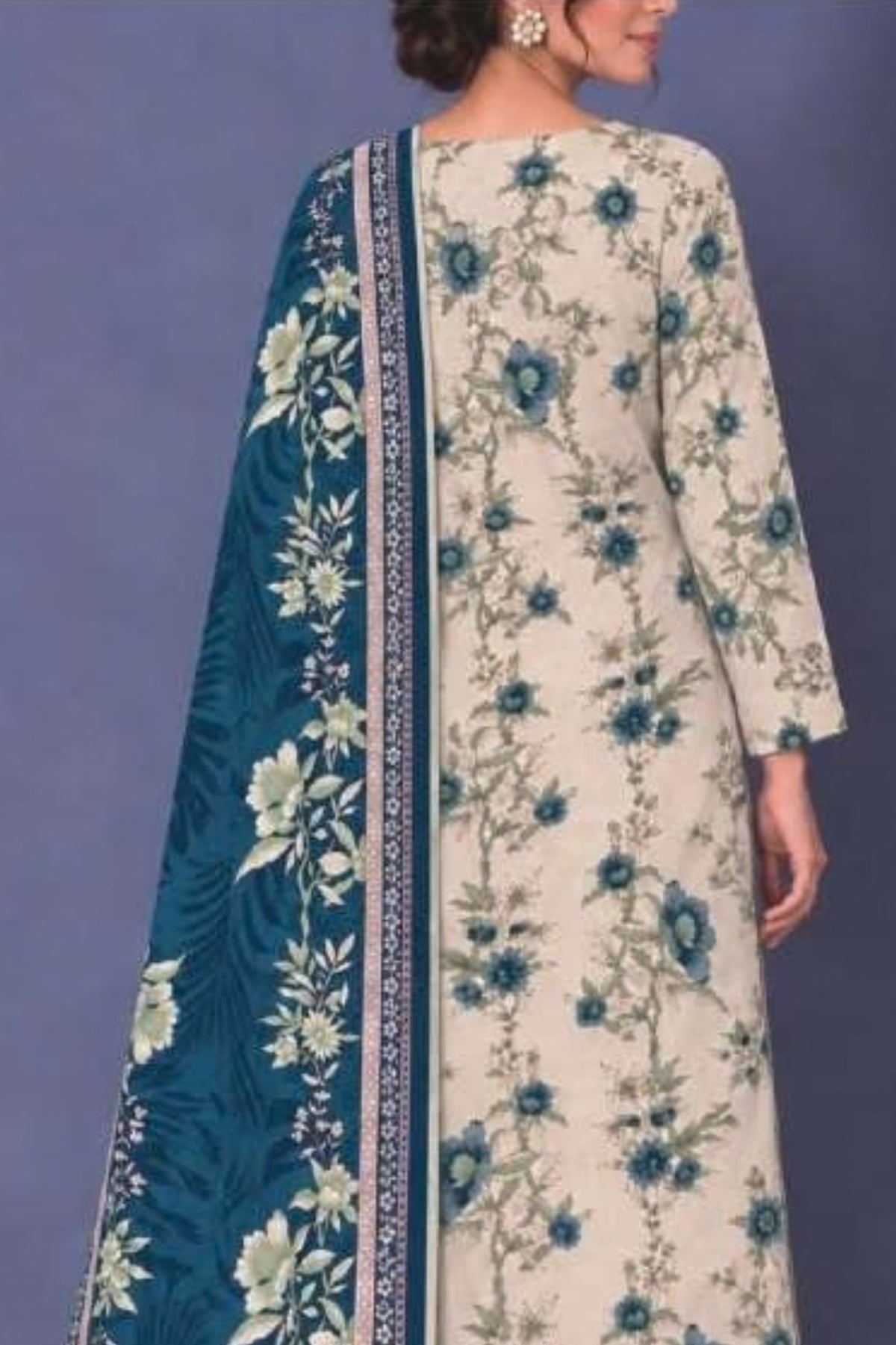 Bareeze Digital Printed Khaddar 3PC