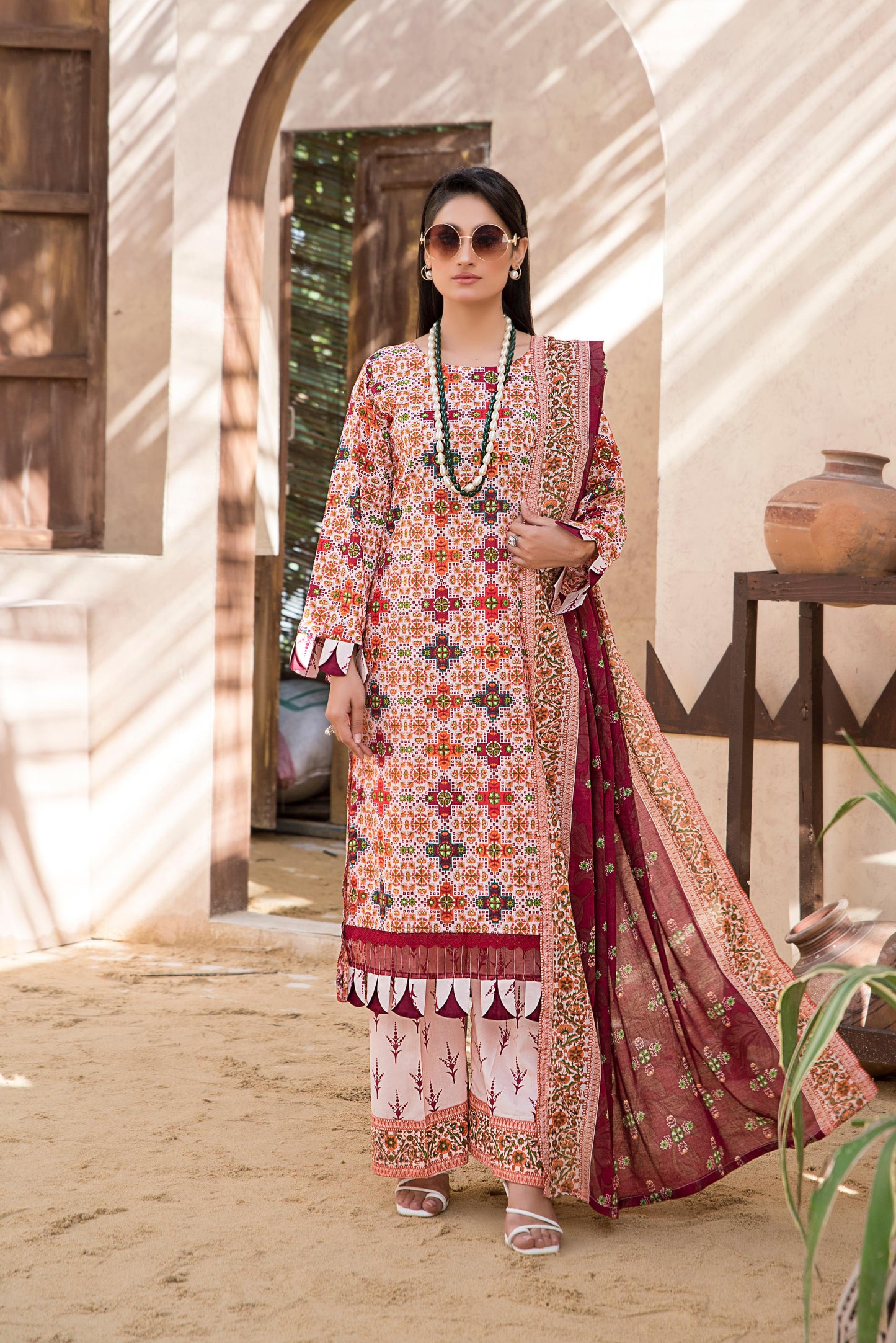 Abrish digital Printed Lawn 3-PC