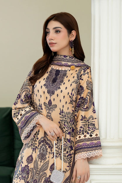 Tabasum By Paltar Premium Printed Lawn 3PC