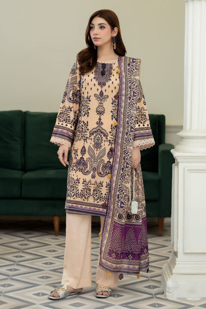 Tabasum By Paltar Premium Printed Lawn 3PC