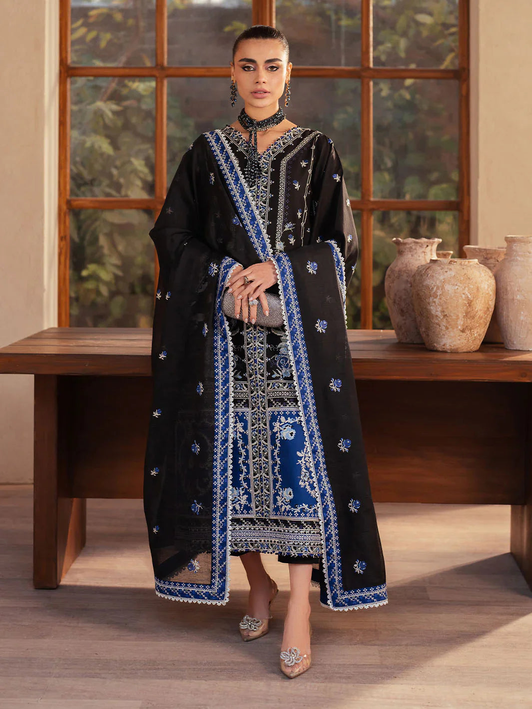 Mehroz | Bin ilyas Luxury Lawn | 3PC