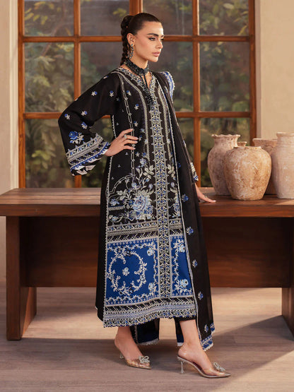 Mehroz | Bin ilyas Luxury Lawn | 3PC
