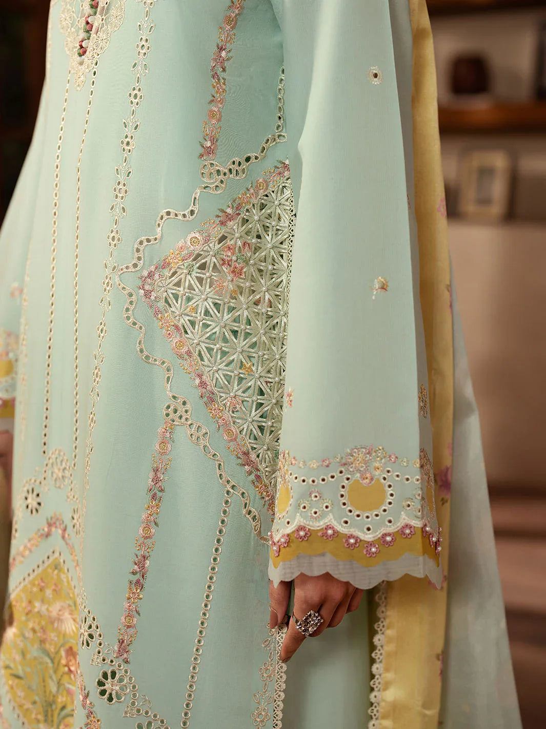 Mehroz | Bin ilyas Luxury Lawn | 3PC