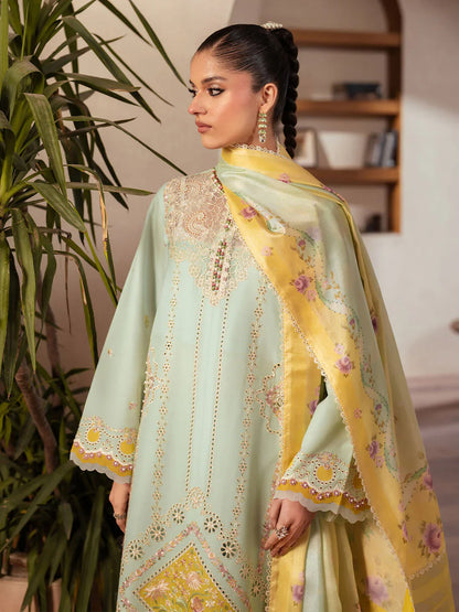 Mehroz | Bin ilyas Luxury Lawn | 3PC