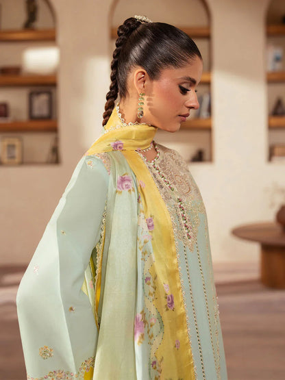 Mehroz | Bin ilyas Luxury Lawn | 3PC