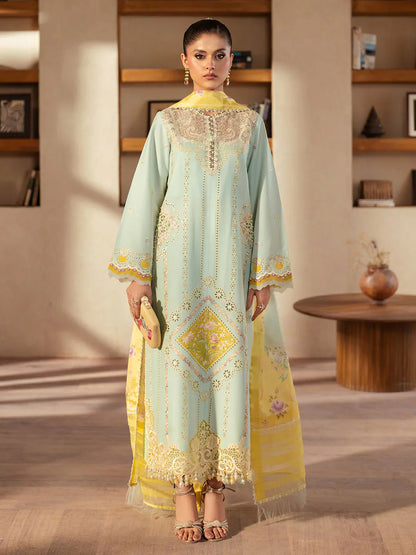 Mehroz | Bin ilyas Luxury Lawn | 3PC