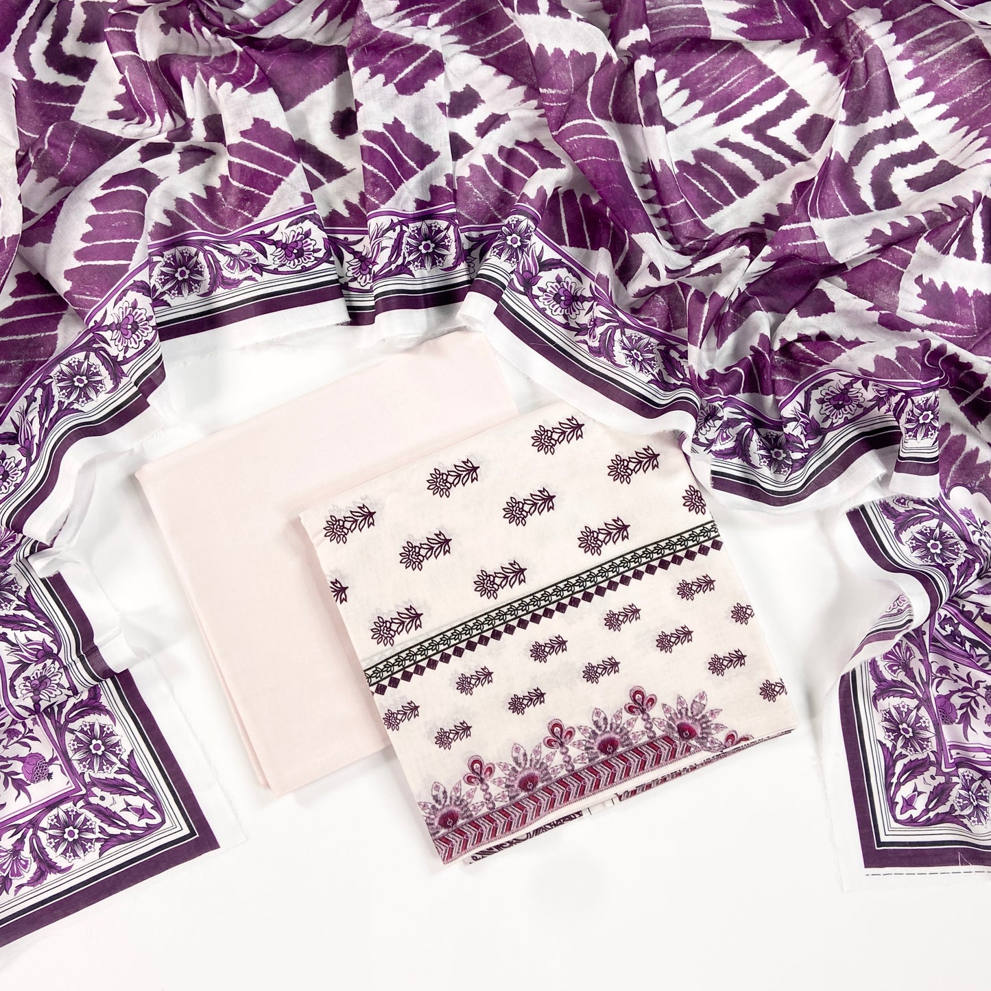 Mashaim Digital Printed Lawn 3PC