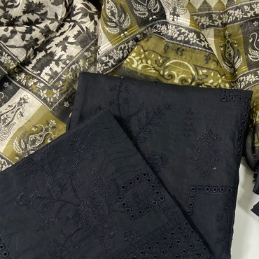 Chikenkari Anaya Noor Lawn 3-PC