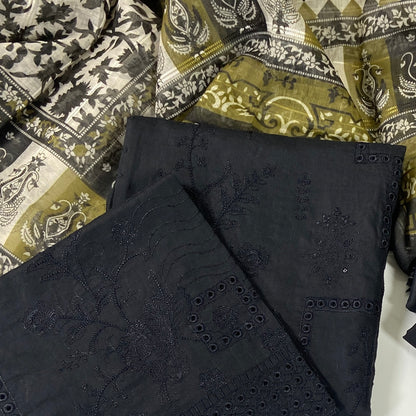 Chikenkari Anaya Noor Lawn 3-PC