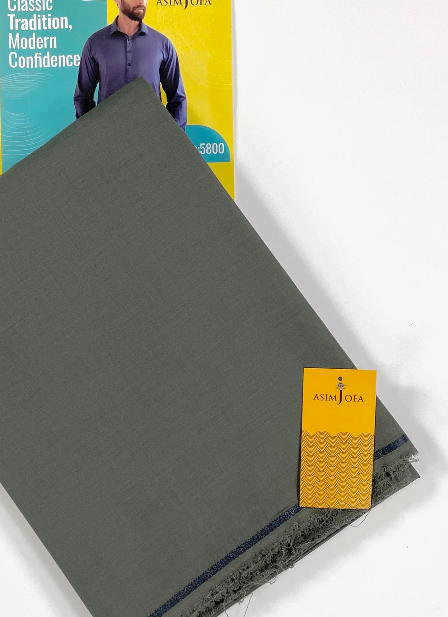 Asim Jofa Wash & Wear – Men’s Unstitched Suit