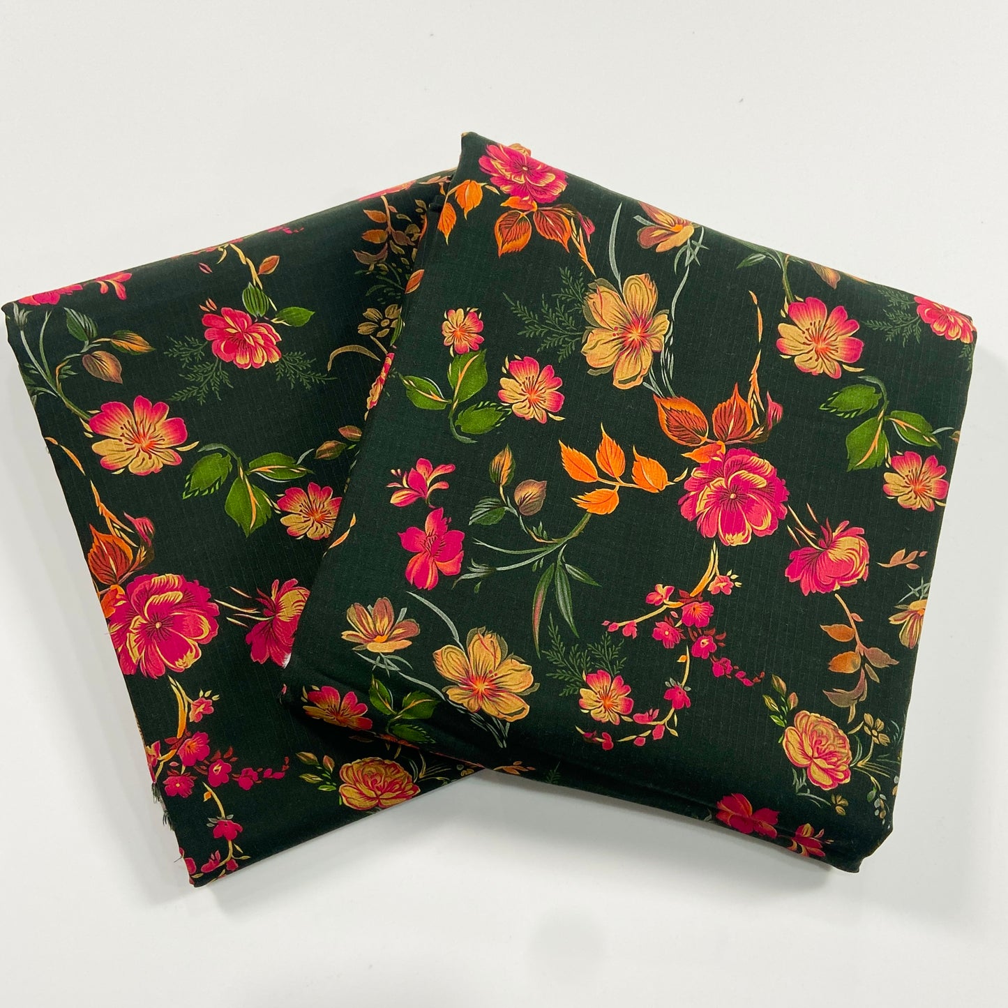 Anaya Noor Printed Bana Dora Slub Linen 2PC