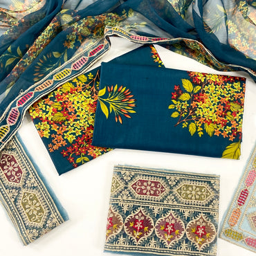 Sabyasachi Luxury Emb Lawn 3PC