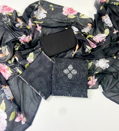 Ronaq By Anaya Noor Embroidered 3PC