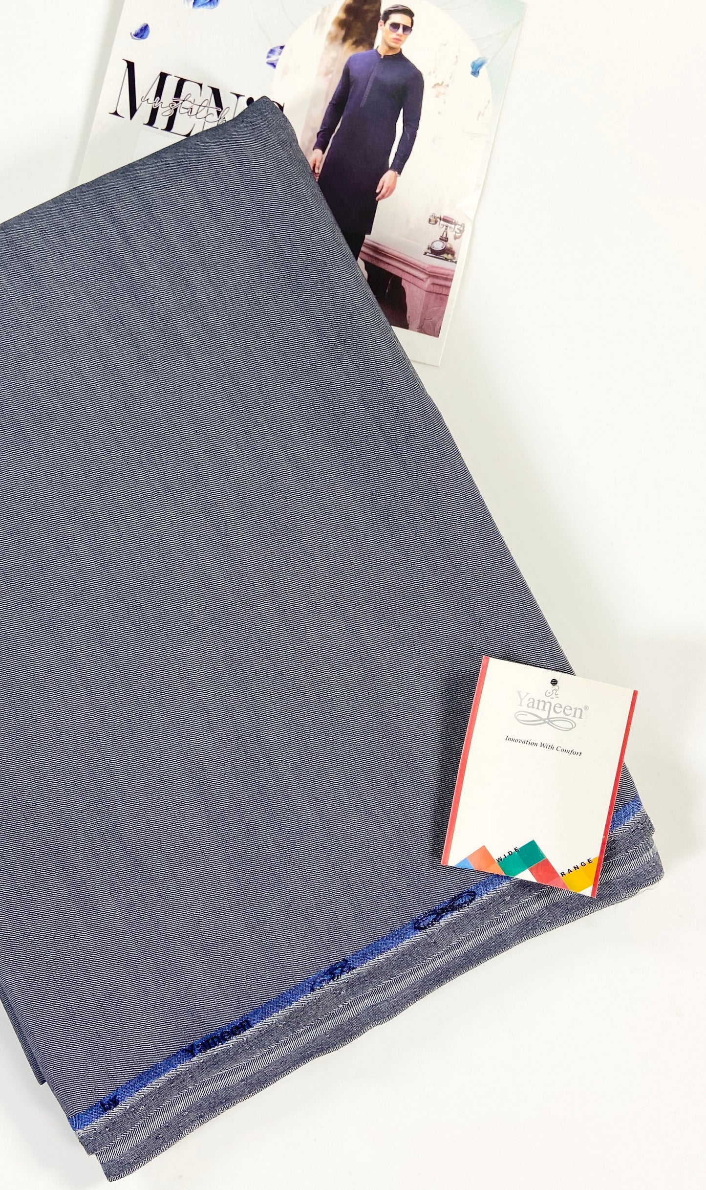 Impose by Yameen Men’s Winter Unstitched Suit – Premium Fabric