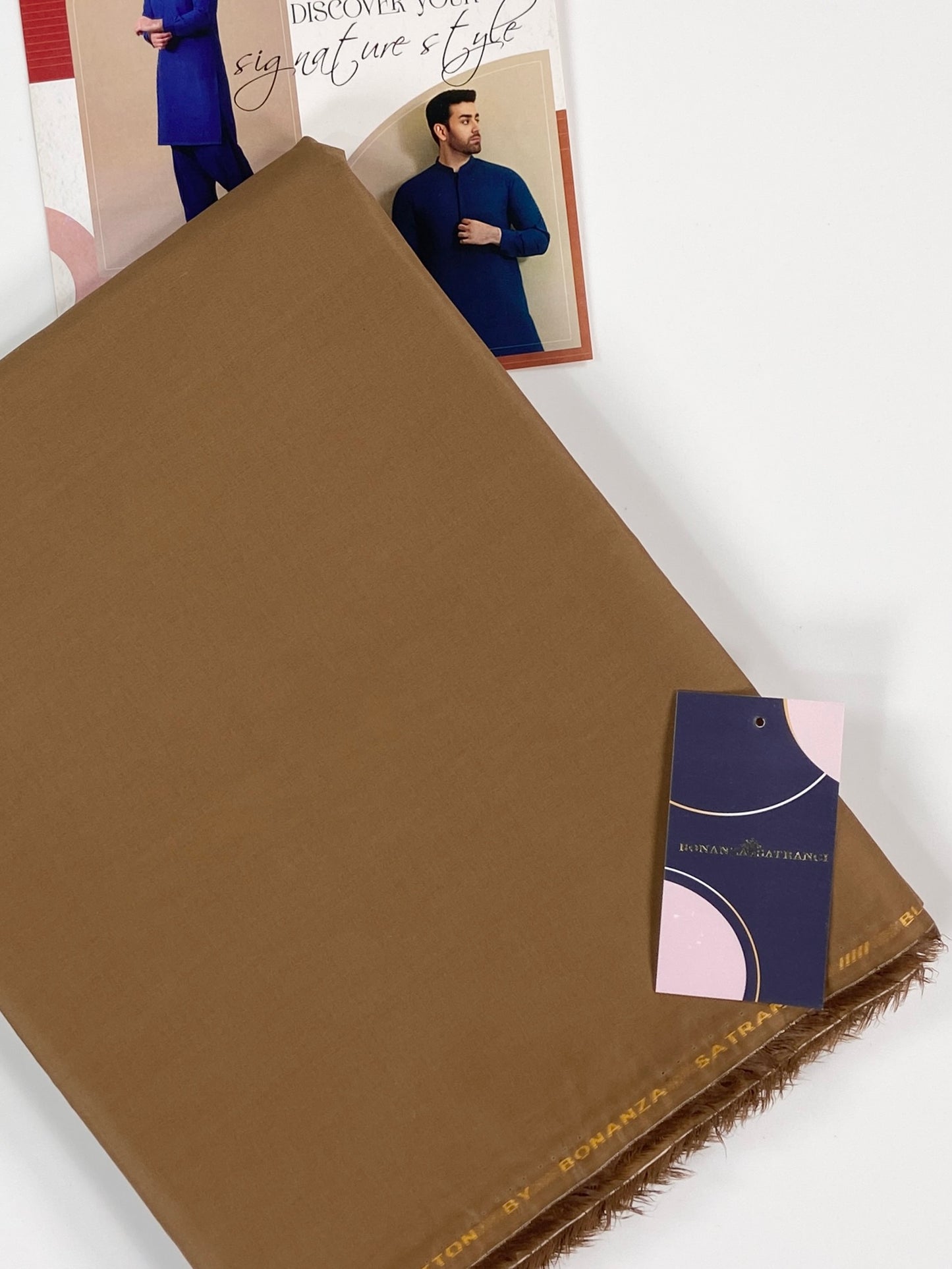 Bonanza Men’s Summer Cotton Suit – Unstitched