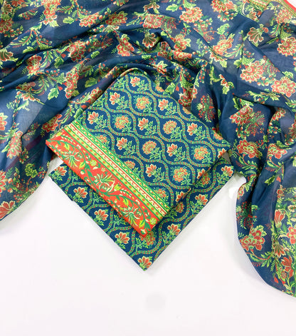 Bin Saeed Digital Printed Lawn 3PC