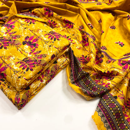 Kayseria All Over Digital Printed Khaddar 3PC