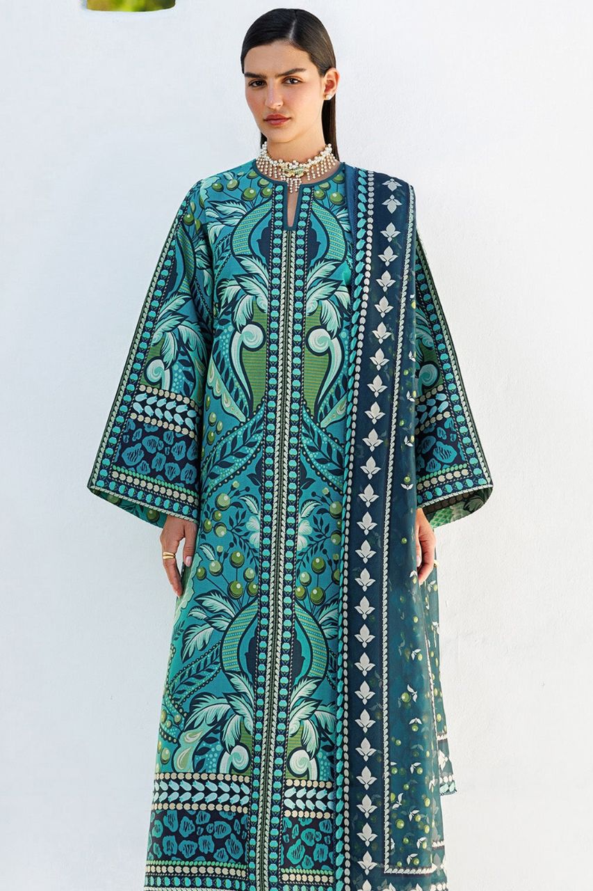 Jazmin Digital Printed Lawn 3PC