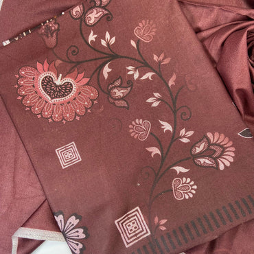 Digital Printed Wool Dhanak-Shirt