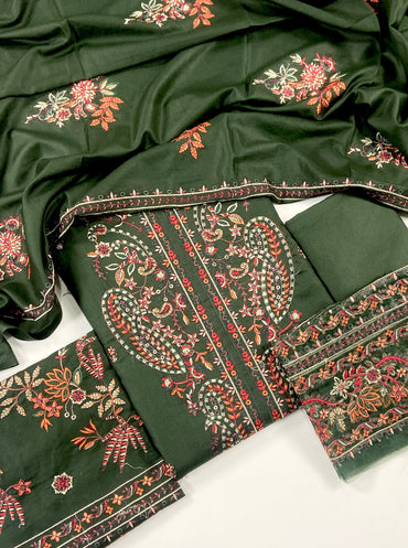 Asim Jofa Luxury Emb Dhanak 3PC