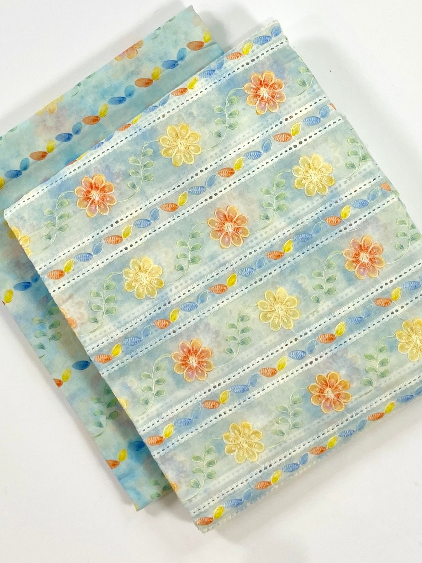 Imported Chikenkari Digital Lawn 2PC