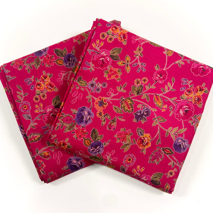 Anaya Noor Printed Dhanak Marina 2PC