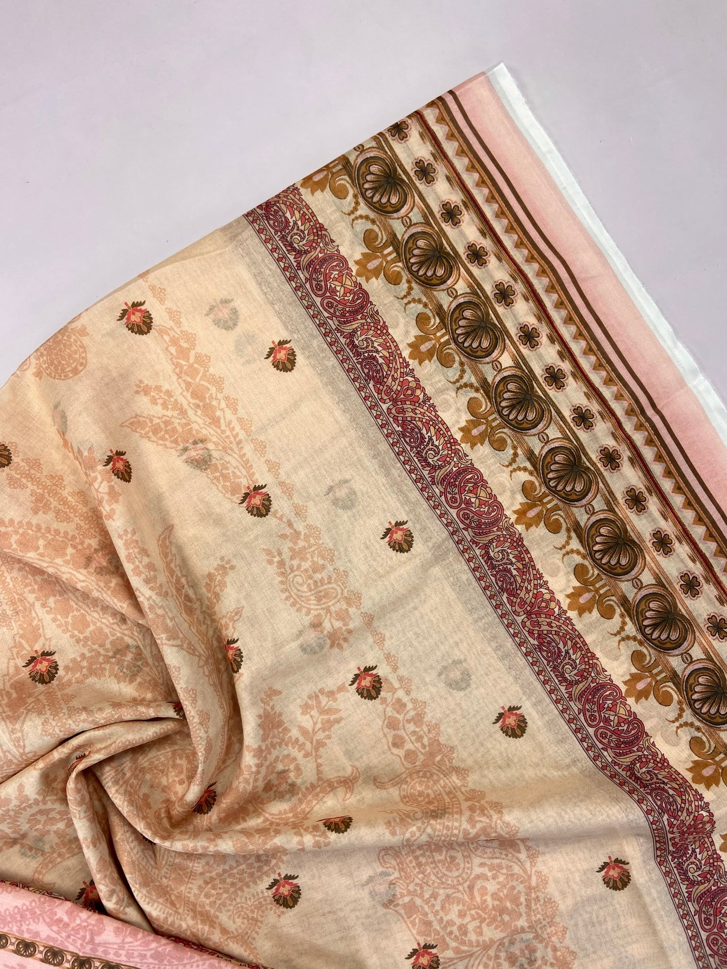 Asim Jofa Printed Shirt & Dupatta 2-PC