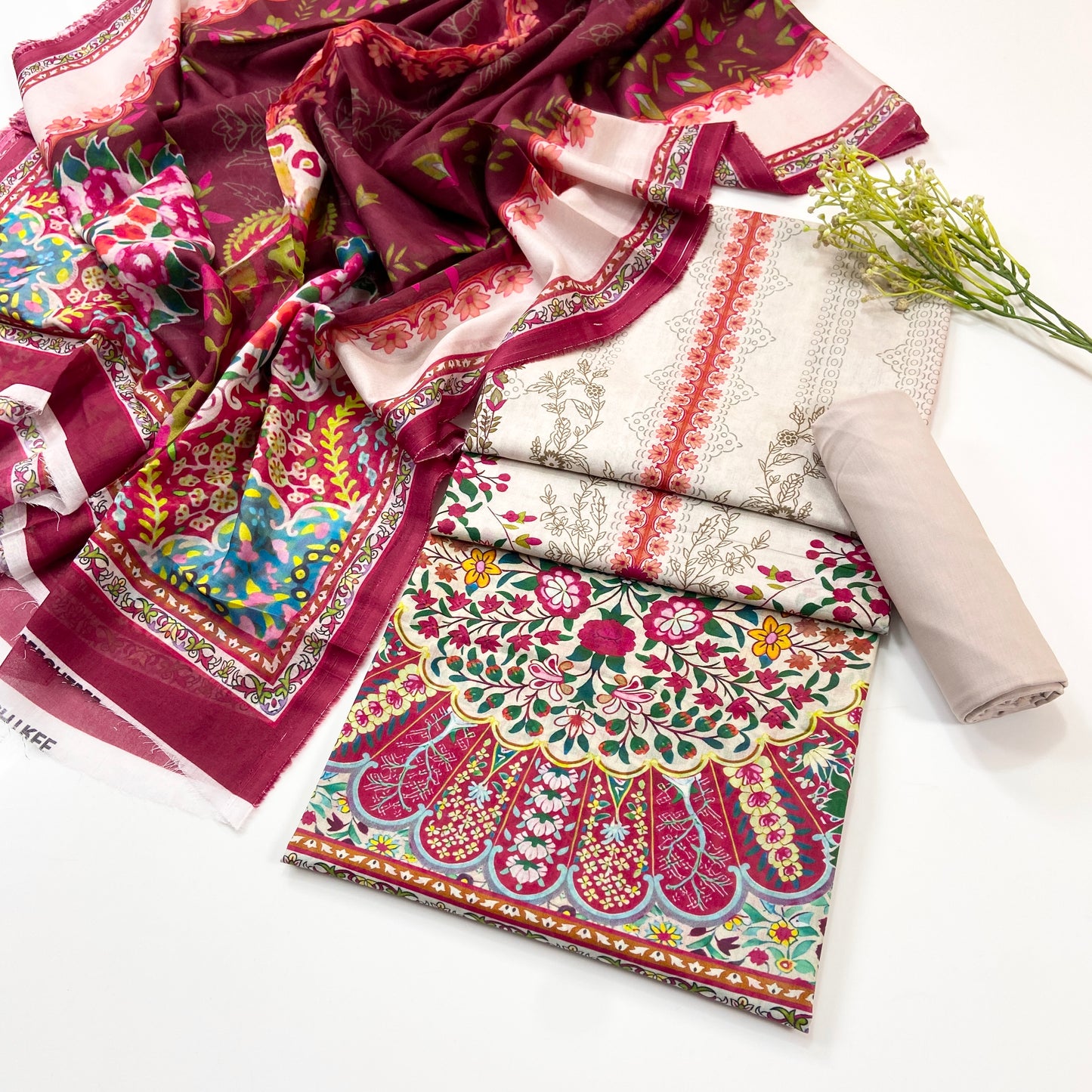 Beechtree Summer Digital Printed Lawn 3PC