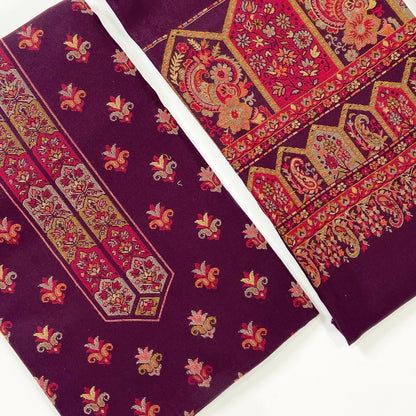 Anaya Noor Pashmina with Jacquard 3PC