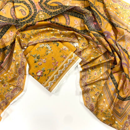Mausummery Digital Printed Khaddar 3PC