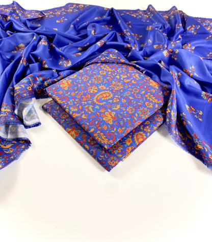 Bareeze Digital Printed Slub Khaddar 3PC