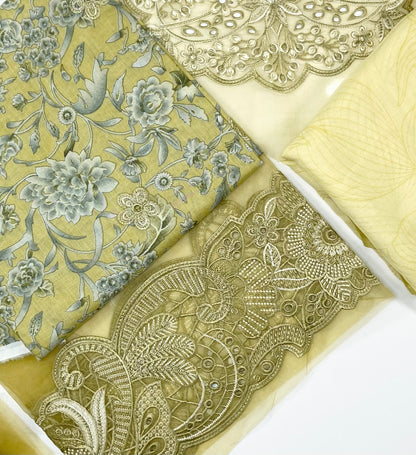 Iznik Emb Luxury Lawn 3PC