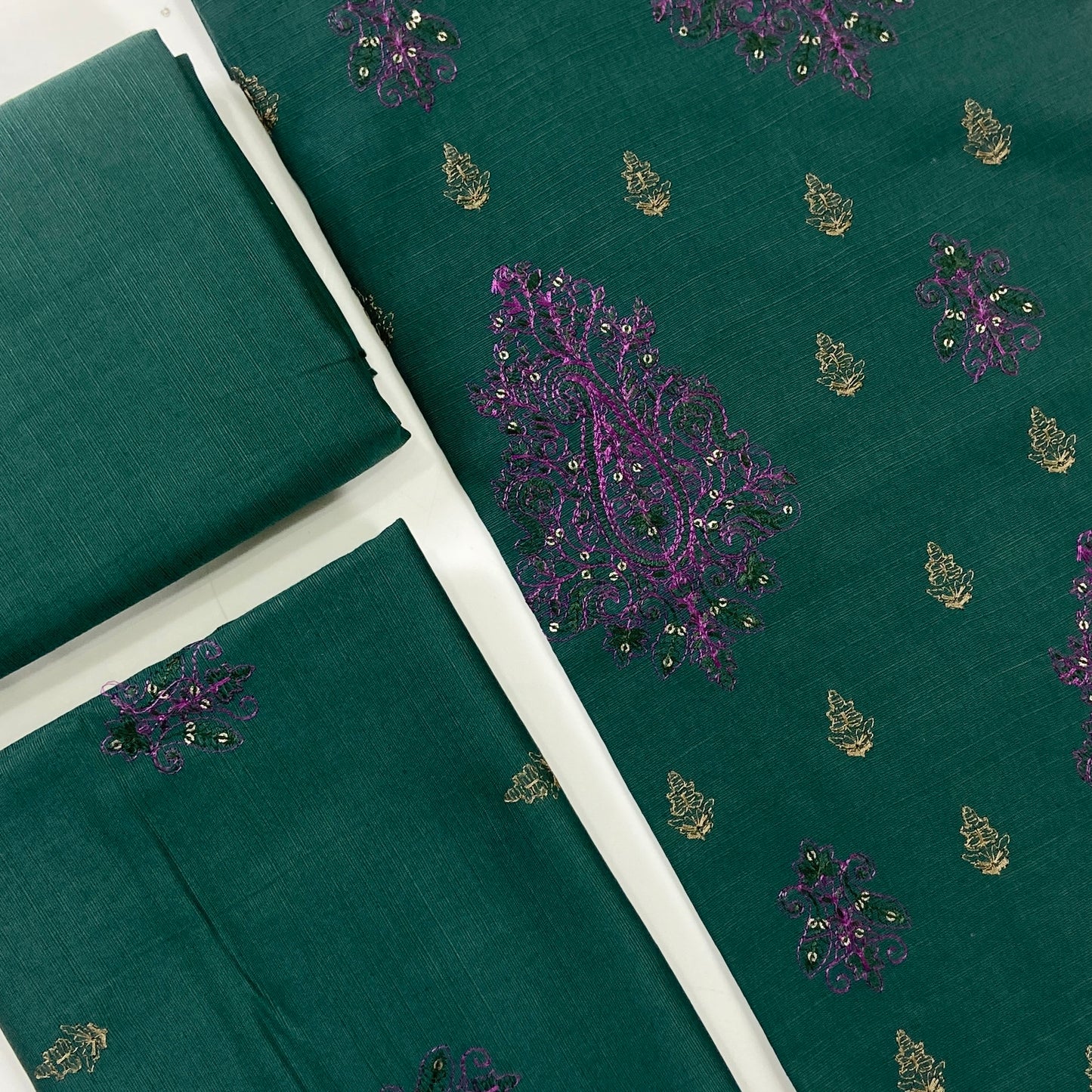 Bareeze Emb Khaddar 2PC