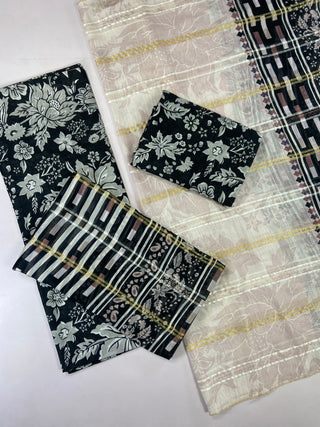 Baroque All Over Printed Lawn 3-PC