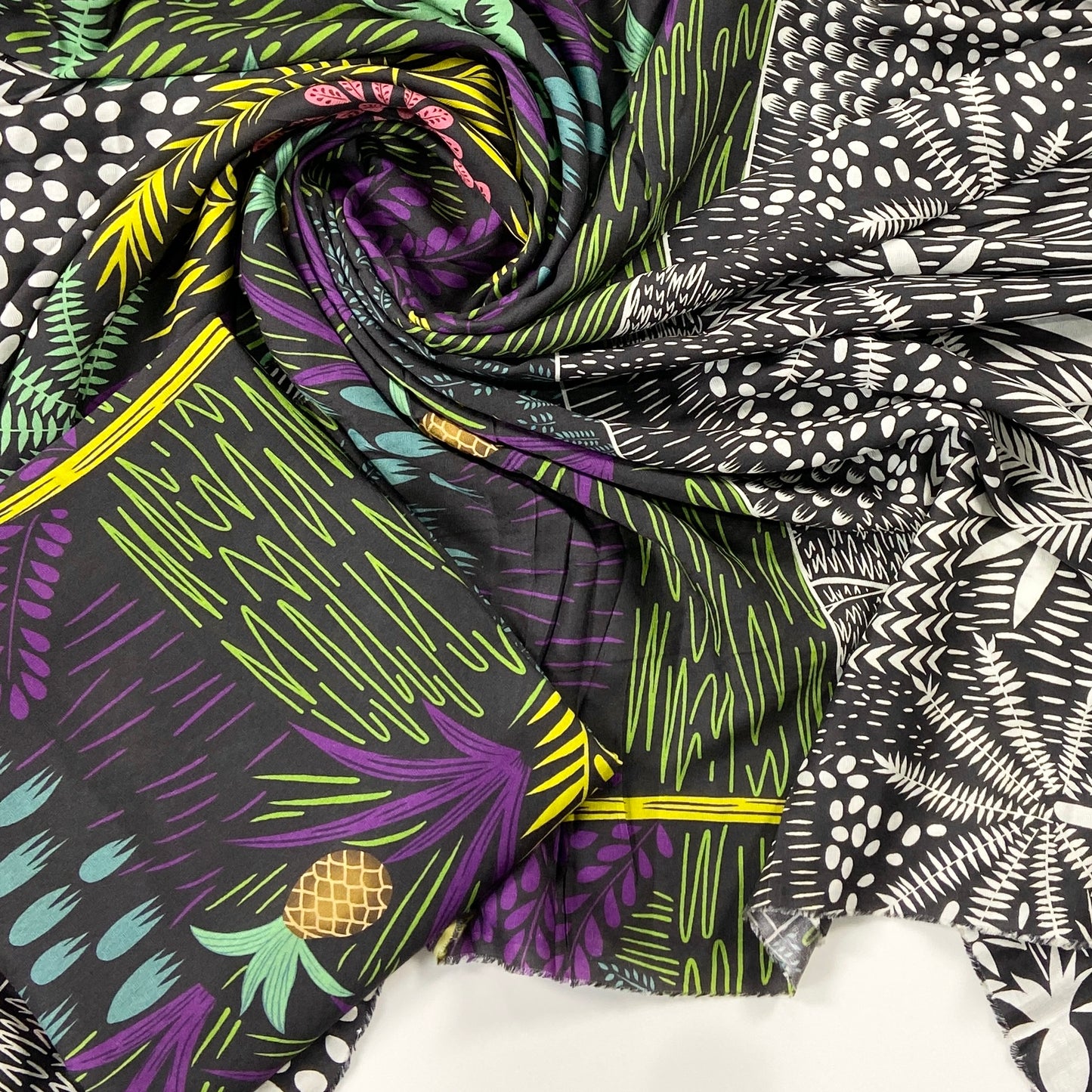 Nishat Digital Printed Linen Shirt-1PC