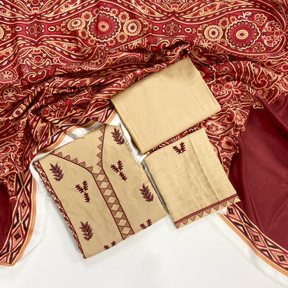 Sobia Nazir Luxury Emb Linen 3PC