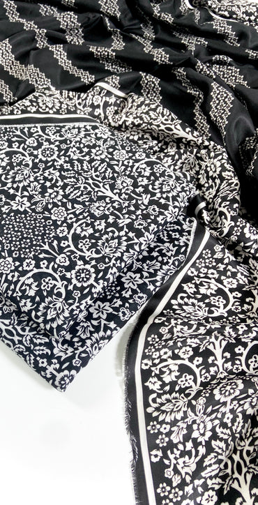 Bareeze Digital Printed Slub Khaddar 3PC