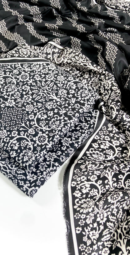 Bareeze Digital Printed Slub Khaddar 3PC