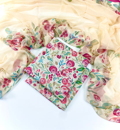 Crimson Digital Printed Lawn 3PC