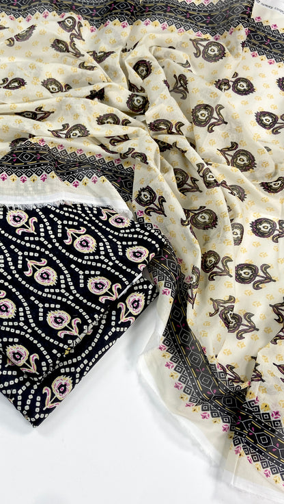 Bin Saeed Digital Printed Lawn 3PC