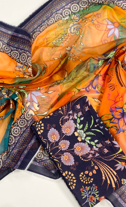 Edenrobe Digital Printed Lawn 3PC