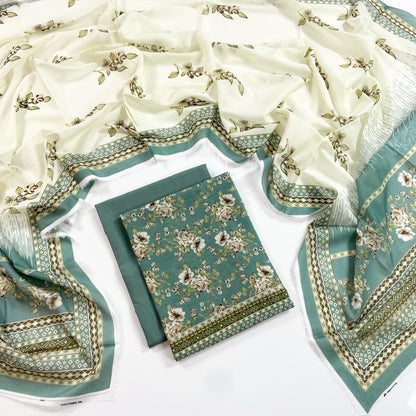 Bin Saeed Digital Printed Lawn 3PC