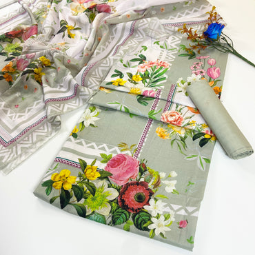 Elaf Premium Digital Printed Lawn 3PC