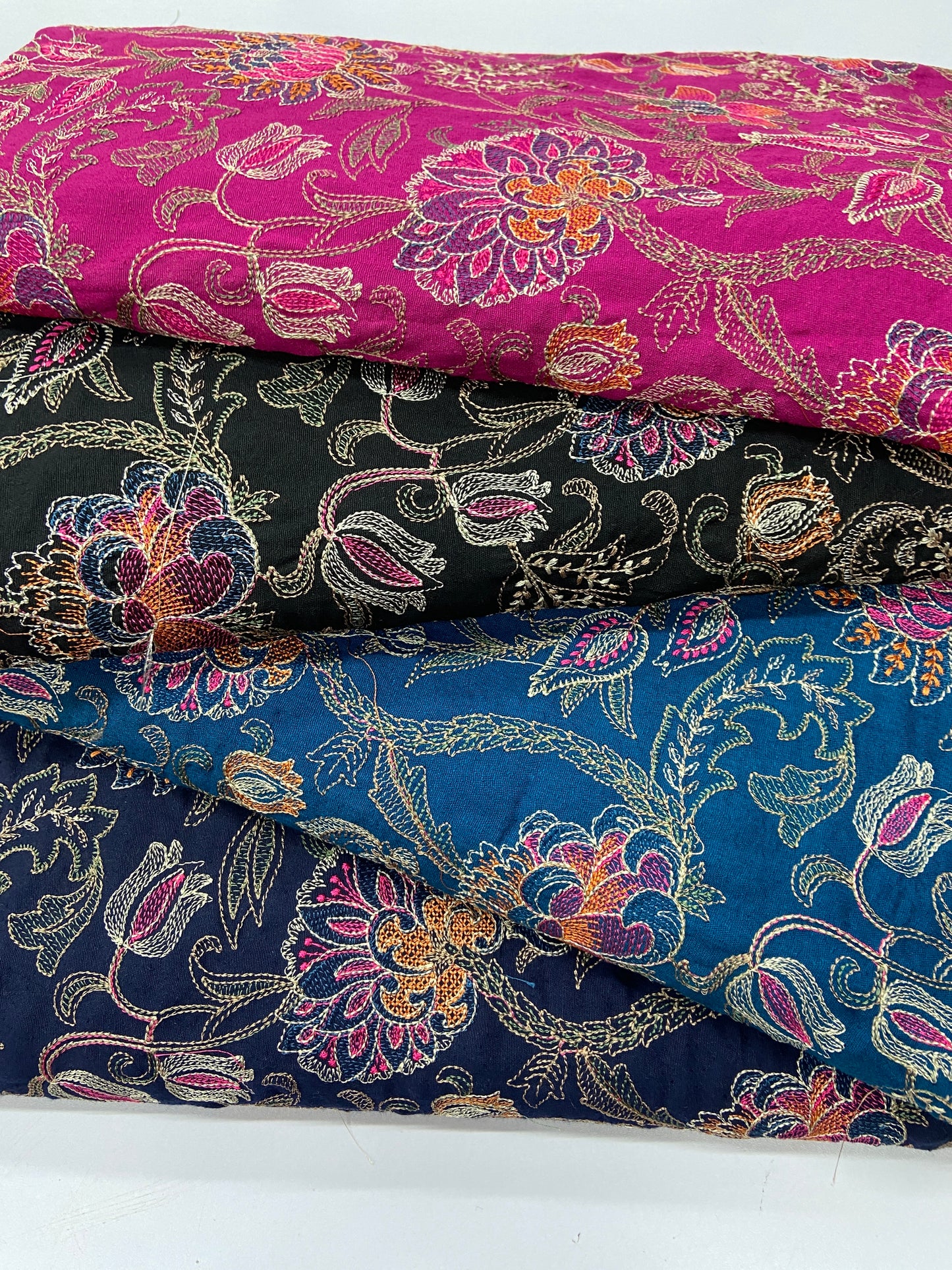 Pack of 4 – Bareeze Style Embroidered Karandi Fabric 2-PC