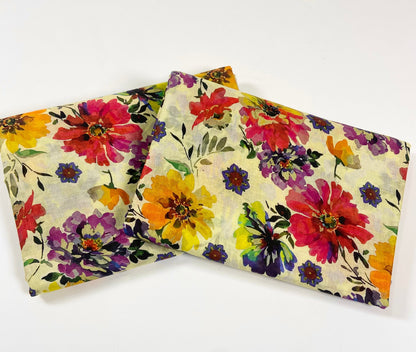 Bin Saeed Digital Printed Lawn 2-PC