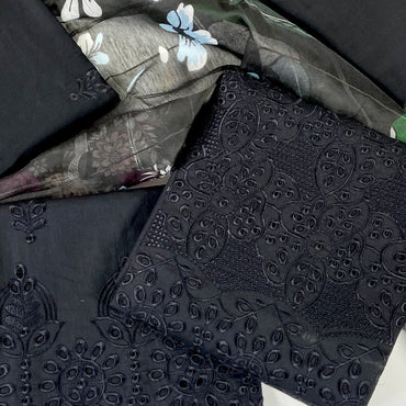 Chikenkari Anaya Noor Lawn 3-PC