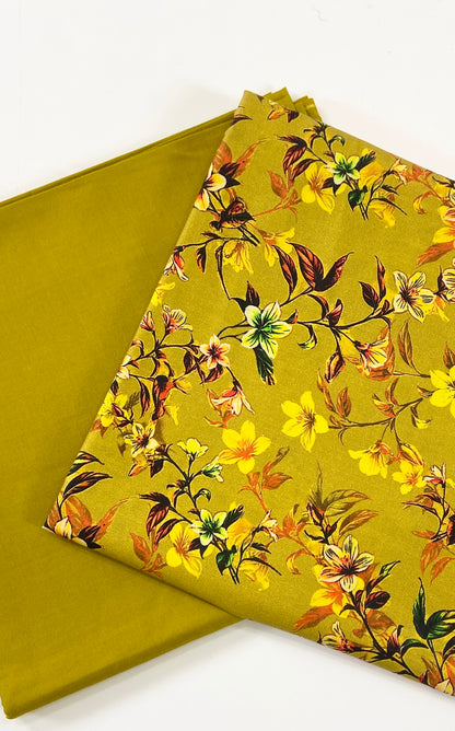 Digital Printed Linen 2PC