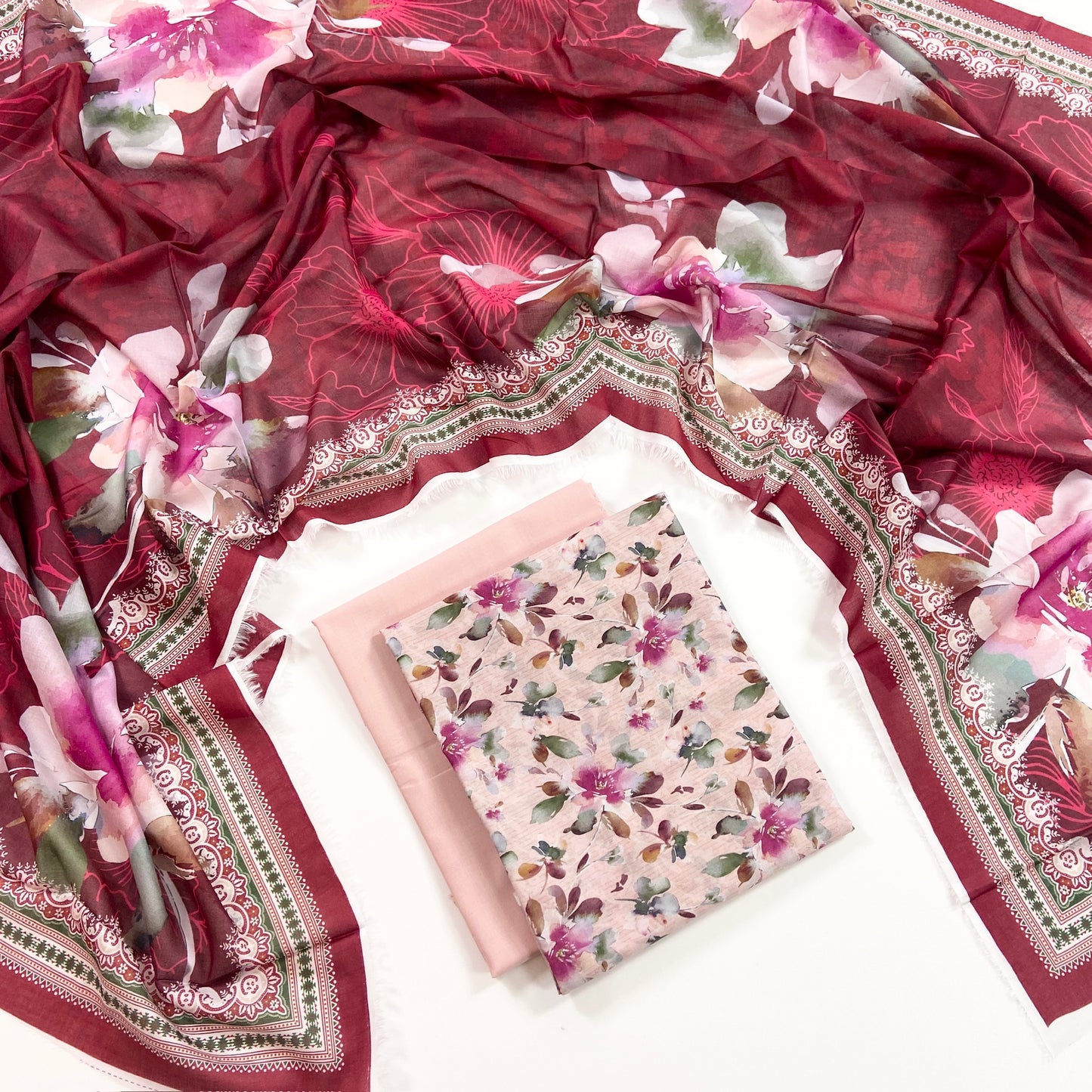 Bin Saeed Digital Printed Lawn 3PC