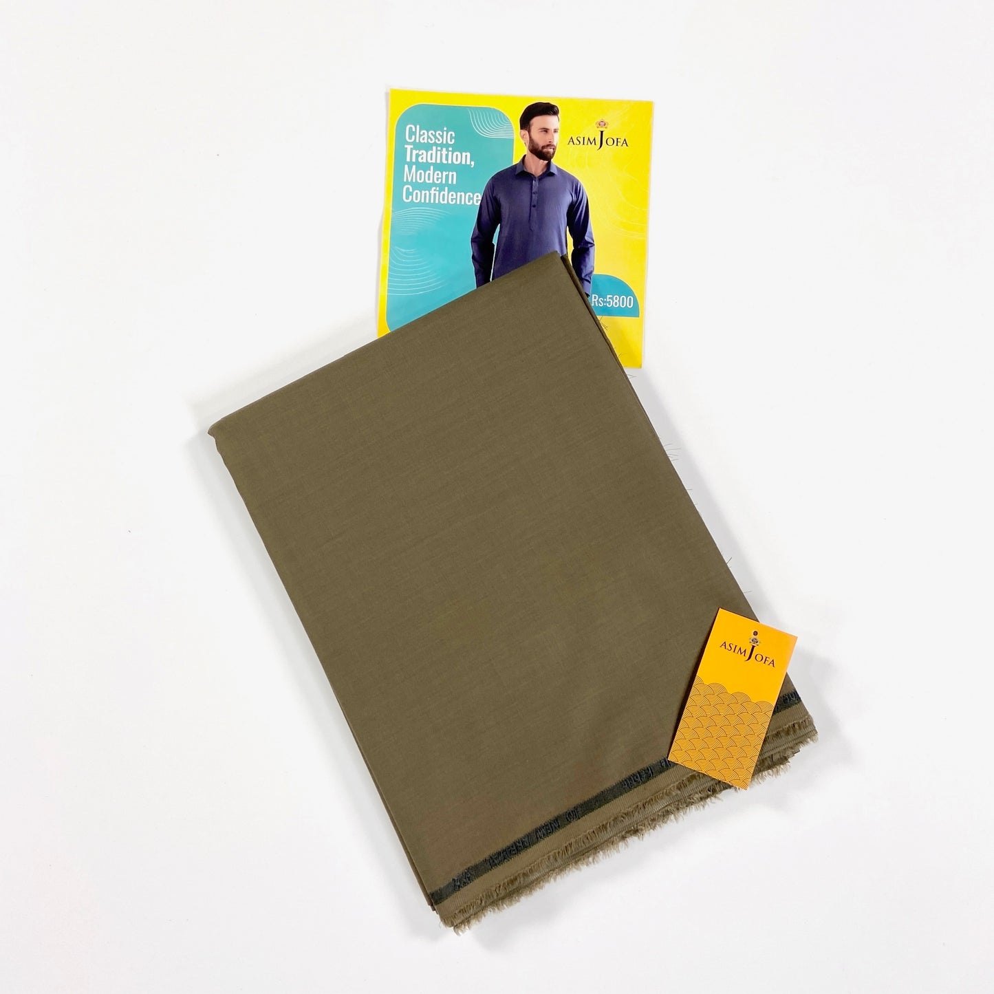 Asim Jofa Wash & Wear – Men’s Unstitched Suit