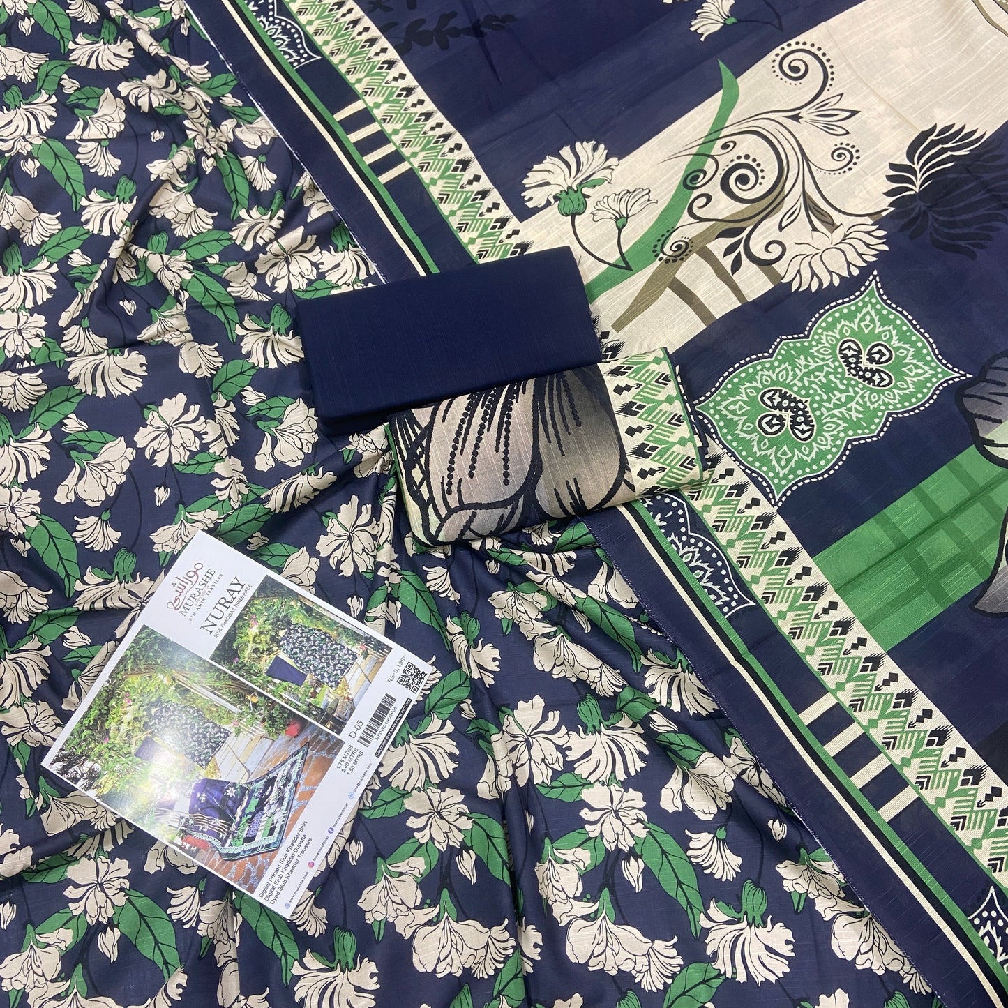 Nuray By Murashe Slub Khaddar 3PC